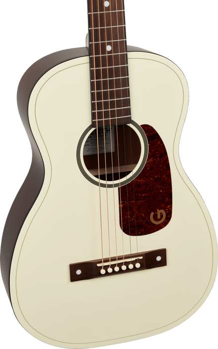 Gretsch Jim Dandy Parlor LTD, Walnut Fingerboard, Tortoise Pickguard, Vintage White