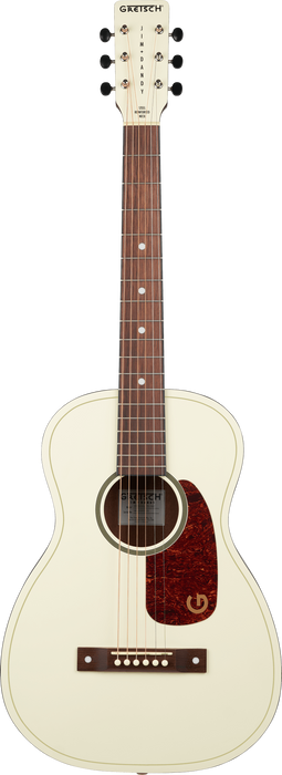 Gretsch Jim Dandy Parlor LTD, Walnut Fingerboard, Tortoise Pickguard, Vintage White