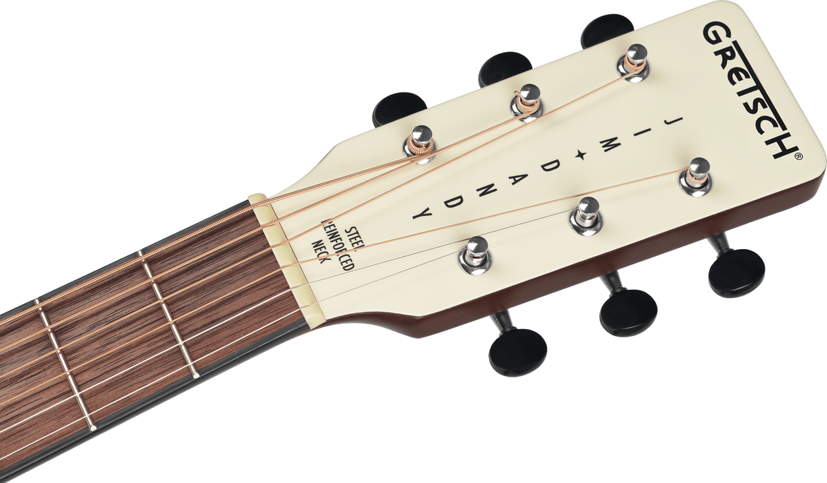 Gretsch Jim Dandy Parlor LTD, Walnut Fingerboard, Tortoise Pickguard, Vintage White
