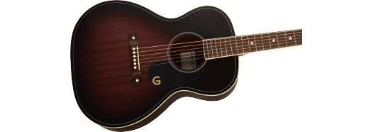 Gretsch Jim Dandy Concert, Walnut Fingerboard, Black Pickguard, Deep Cherry Burst