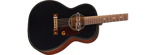 Gretsch Deltoluxe Concert, Walnut Fingerboard, Tortoiseshell Pickguard, Black Top