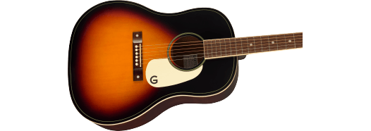 Gretsch Jim Dandy Dreadnought, Walnut Fingerboard, White Pickguard, Rex Burst