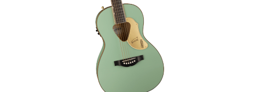 Gretsch G5021E Rancher Penguin Parlor Acoustic/Electric, Mint Metallic