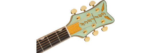 Gretsch G5021E Rancher Penguin Parlor Acoustic/Electric, Mint Metallic