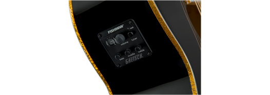 Gretsch G5022CBFE Rancher Falcon Jumbo Cutaway Acoustic/Electric, Fishman Pickup System, Black