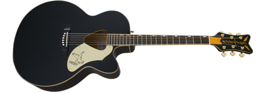 Gretsch G5022CBFE Rancher Falcon Jumbo Cutaway Acoustic/Electric, Fishman Pickup System, Black