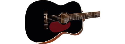 Gretsch Nick 13 Outlaw Heart Grand Concert, Rosewood Fingerboard, Black