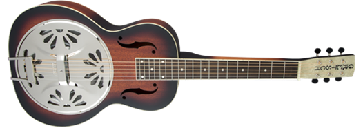 Gretsch G9230 Bobtail Square-Neck A.E., Mahogany Body Spider Cone Resonator Guitar, Fishman Nashville Resonator Pickup, 2-Color Sunburst