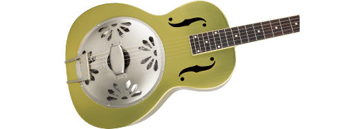 Gretsch G9202 Honey Dipper Special, Round-Neck, Padauk Fingerboard, Bell Bronze