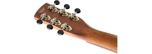 Gretsch G9201 Honey Dipper Round-Neck, Brass Body Biscuit Cone Resonator Guitar, Shed Roof Finish