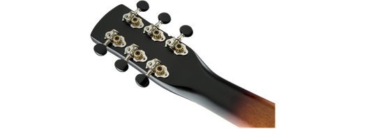 Gretsch G9240 Alligator Round-Neck, Mahogany Body Biscuit Cone Resonator Guitar, 2-Color Sunburst