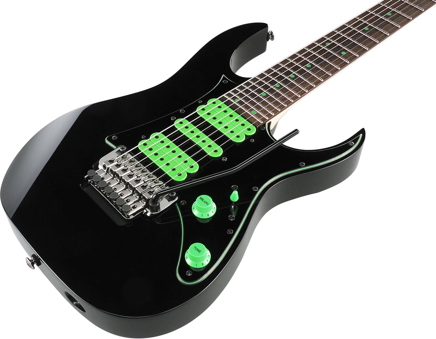 Ibanez UV70PBK - Steve Vai Signature 7-String Electric Guitar w/Bag - Black