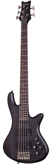 Schecter Stiletto Studio-5 See Thru Black Satin