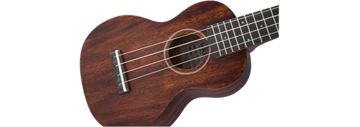 Gretsch G9100 Soprano Standard Ukulele w/ Gig Bag, Ovangkol Fingerboard, Vintage Mahogany Stain