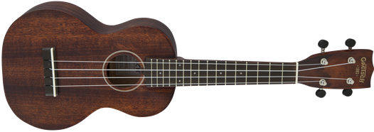 Gretsch G9110 Concert Standard Ukulele w/ Gig Bag, Ovangkol Fingerboard, Vintage Mahogany Stain