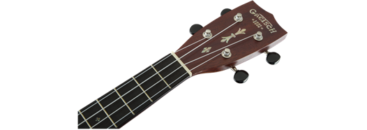 Gretsch G9112 Resonator-Ukulele w/ Gig Bag, Ovangkol Fingerboard, Biscuit Cone, Honey Mahogany Stain