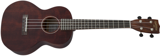 Gretsch G9120 Tenor Standard Ukulele w/ Gig Bag, Ovangkol Fingerboard, Vintage Mahogany Stain