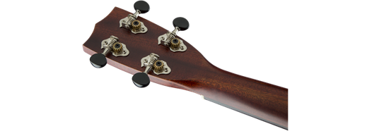 Gretsch G9121 A.C.E. Tenor Ukulele w/ Gig Bag, Ovangkol Fingerboard, Acoustic-Cutaway-Electric, Fishman Kula Pickup, Honey Mahogany Stain