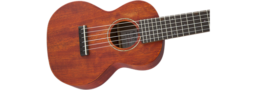 Gretsch G9126 Guitar-Ukulele w/ Gig Bag, Ovangkol Fingerboard, Honey Mahogany Stain