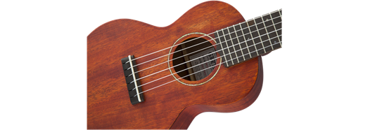Gretsch G9126 Guitar-Ukulele w/ Gig Bag, Ovangkol Fingerboard, Honey Mahogany Stain