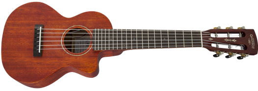 Gretsch G9126 A.C.E. Guitar-Ukulele, Acoustic-Cutaway-Electric w/ Gig Bag, Ovangkol Fingerboard, Fishman Kula Pickup, Honey Mahogany Stain
