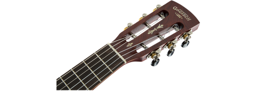 Gretsch G9126 A.C.E. Guitar-Ukulele, Acoustic-Cutaway-Electric w/ Gig Bag, Ovangkol Fingerboard, Fishman Kula Pickup, Honey Mahogany Stain