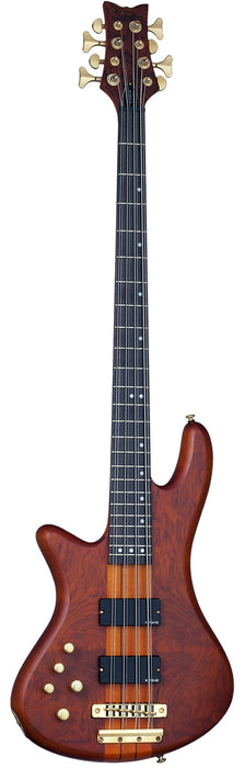 Schecter Stiletto Studio-8 Left-Handed Honey Satin