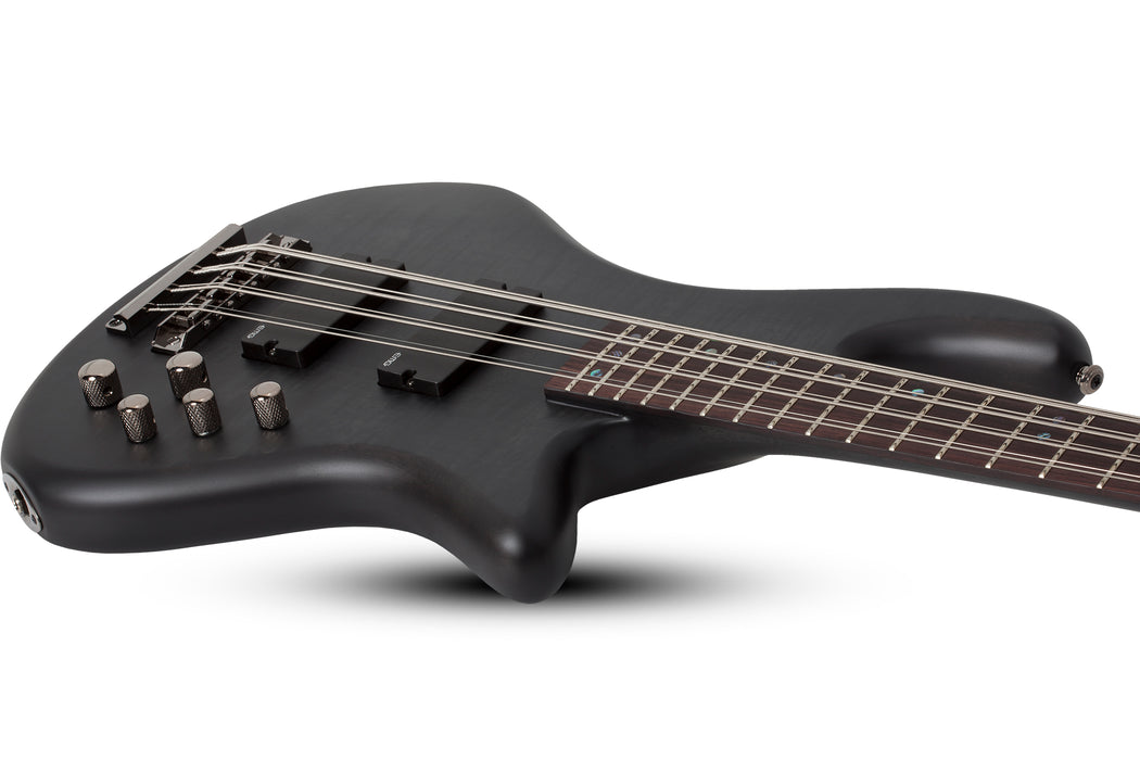 Schecter Stiletto Studio-8 See Thru Black Satin