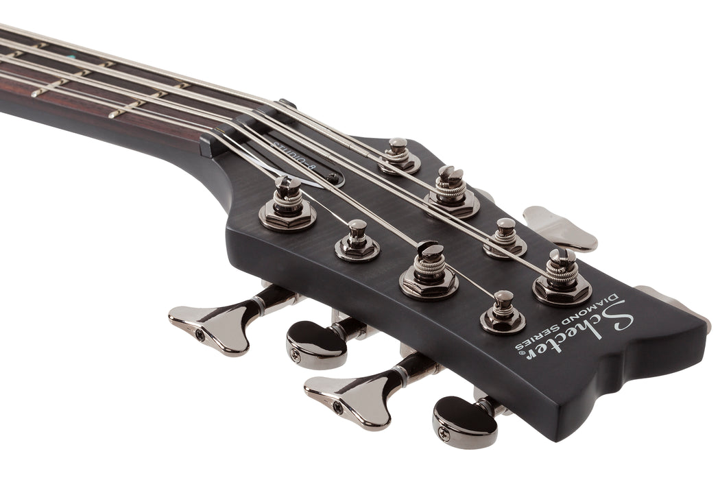 Schecter Stiletto Studio-8 See Thru Black Satin