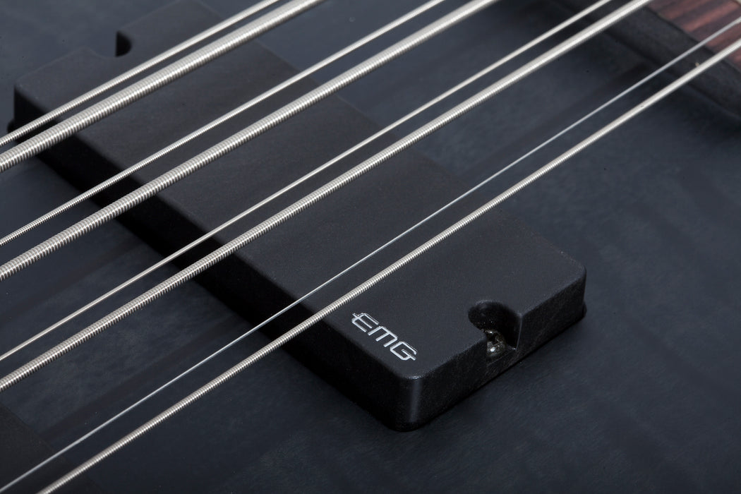 Schecter Stiletto Studio-8 See Thru Black Satin