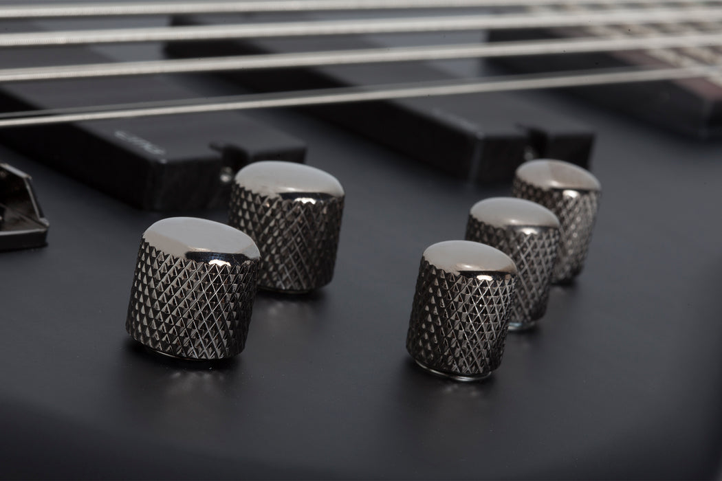 Schecter Stiletto Studio-8 See Thru Black Satin