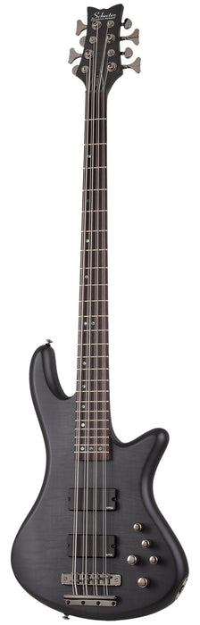 Schecter Stiletto Studio-8 See Thru Black Satin