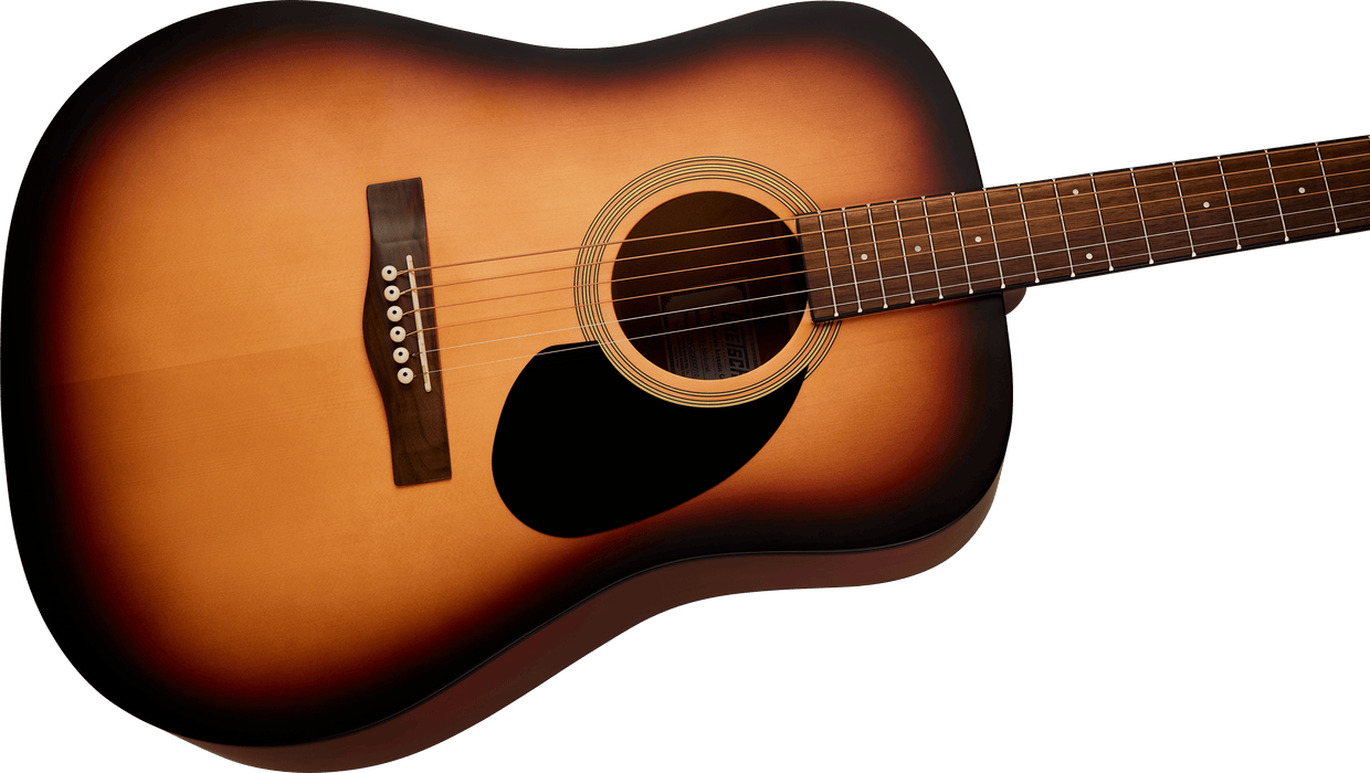 Grestch Prelude D100 Dreadnought Acoustic Guitar, Sunburst