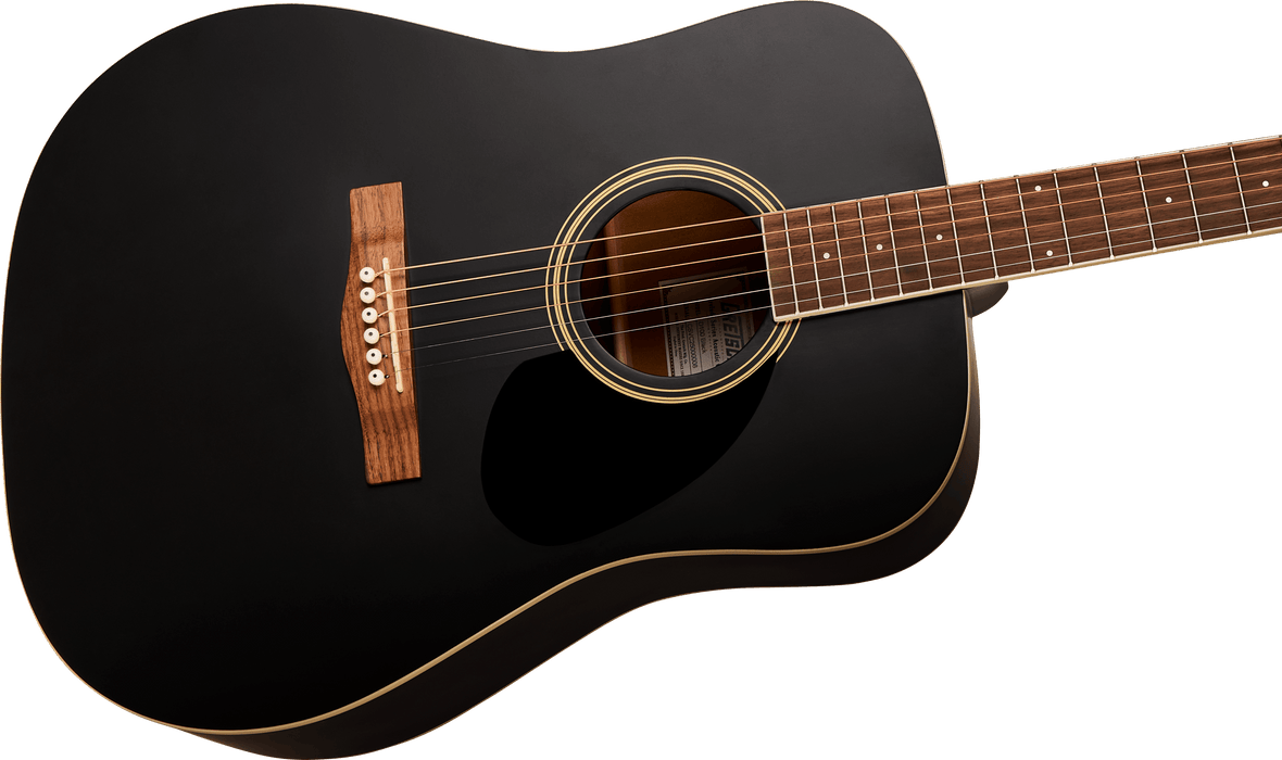 Grestch Prelude D100 Dreadnought Acoustic Guitar, Black