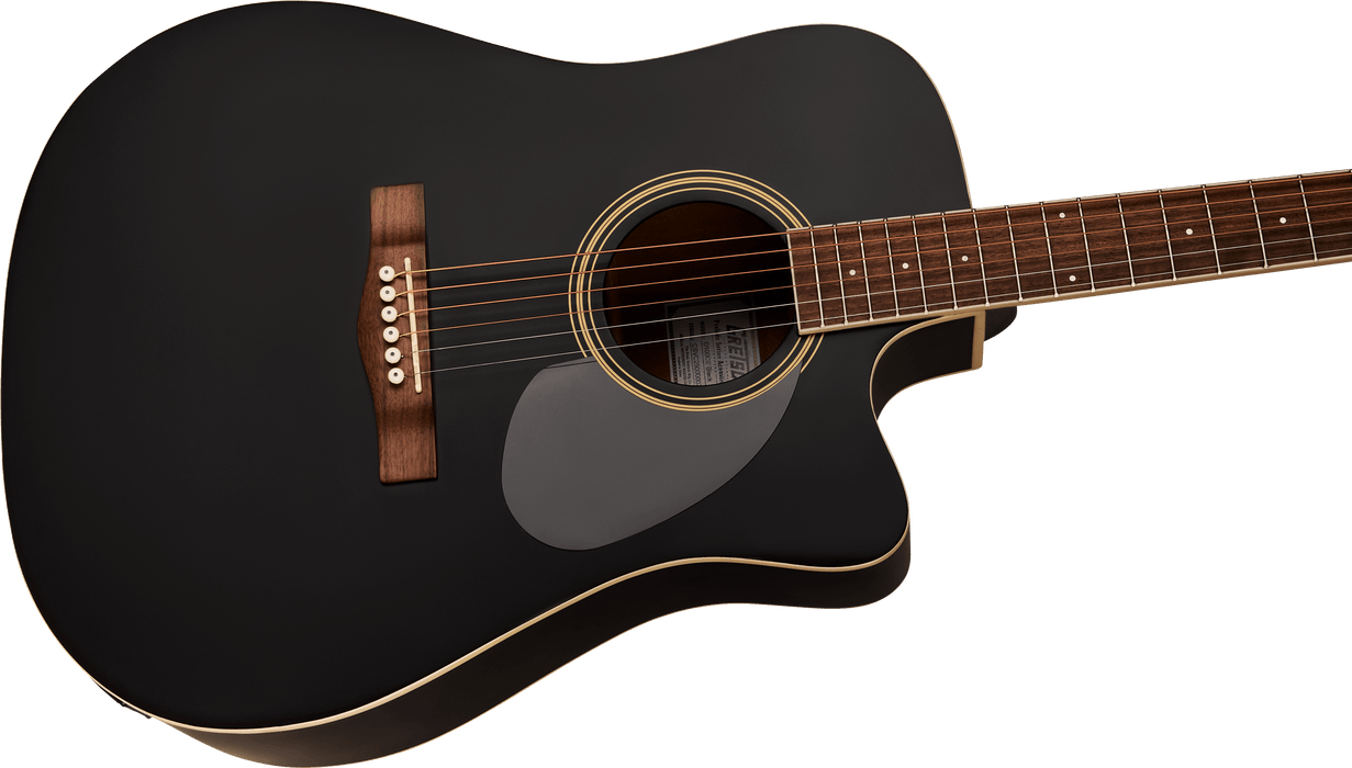 Grestch Prelude D100CE Dreadnought Cutaway Acoustic/Electric, Black