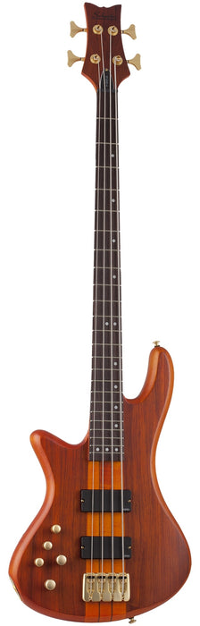 Schecter Stiletto Studio-4 Left-Handed Honey Satin