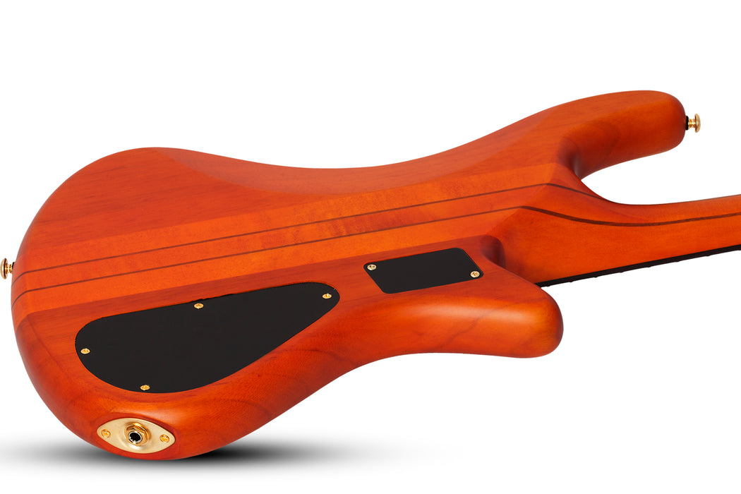 Schecter Stiletto Studio-4 FL Left-Handed Honey Satin