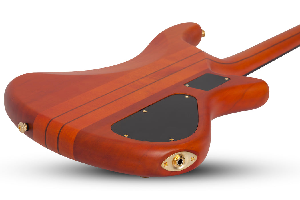 Schecter Stiletto Studio-4 FL Left-Handed Honey Satin