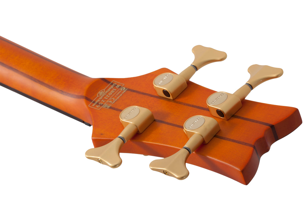 Schecter Stiletto Studio-4 FL Left-Handed Honey Satin