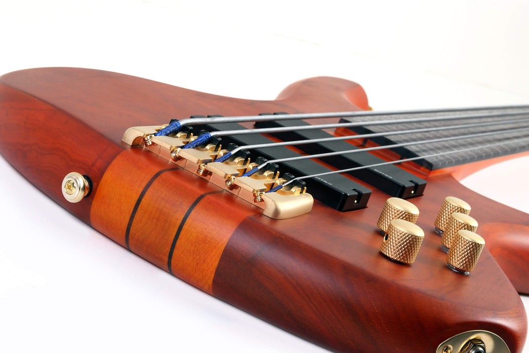 Schecter Stiletto Studio-5 FL Honey Satin