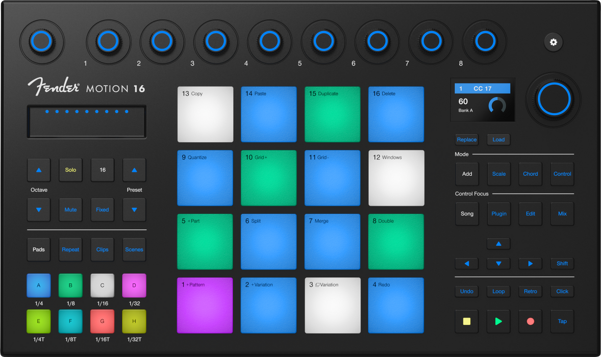 Fender Motion 16 Production and Performance Controller