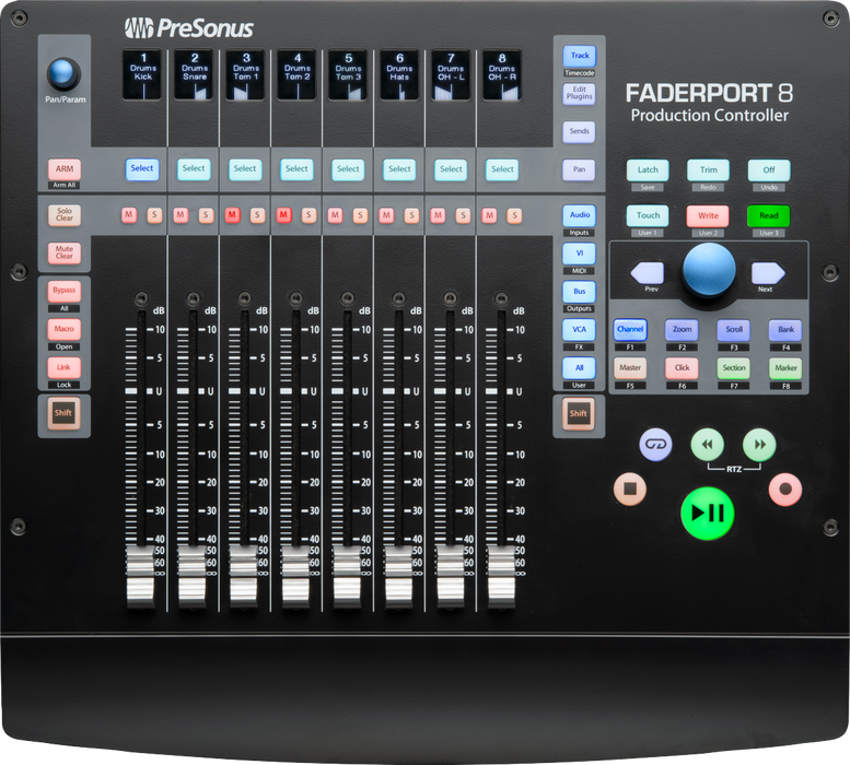 PreSonus FaderPort 8 Production Controller - Black