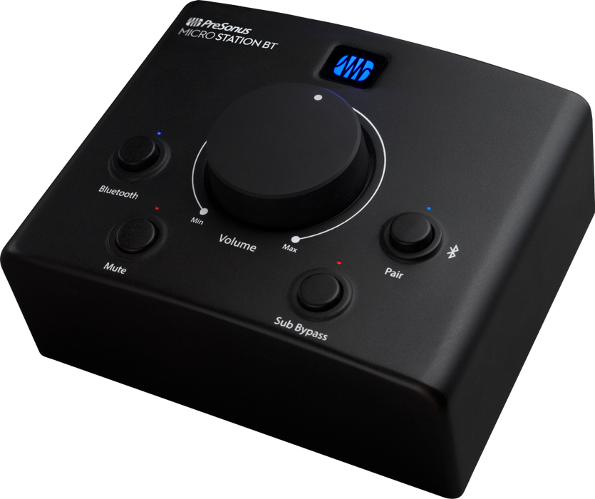 PreSonus MicroStation BT Monitoring Controller, Black