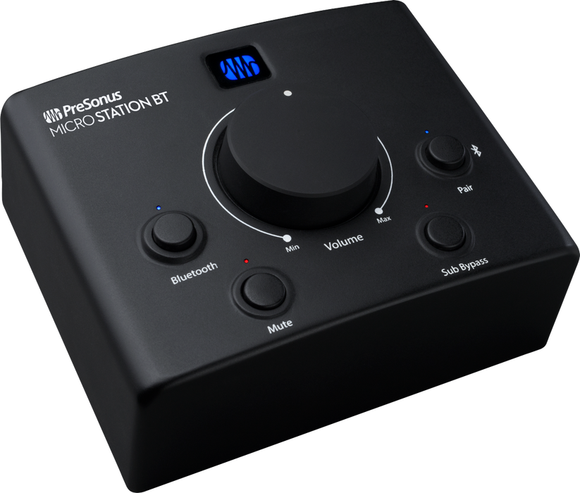 PreSonus MicroStation BT Monitoring Controller, Black