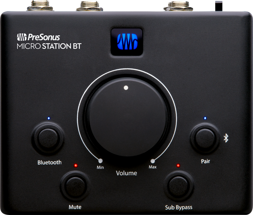 PreSonus MicroStation BT Monitoring Controller, Black