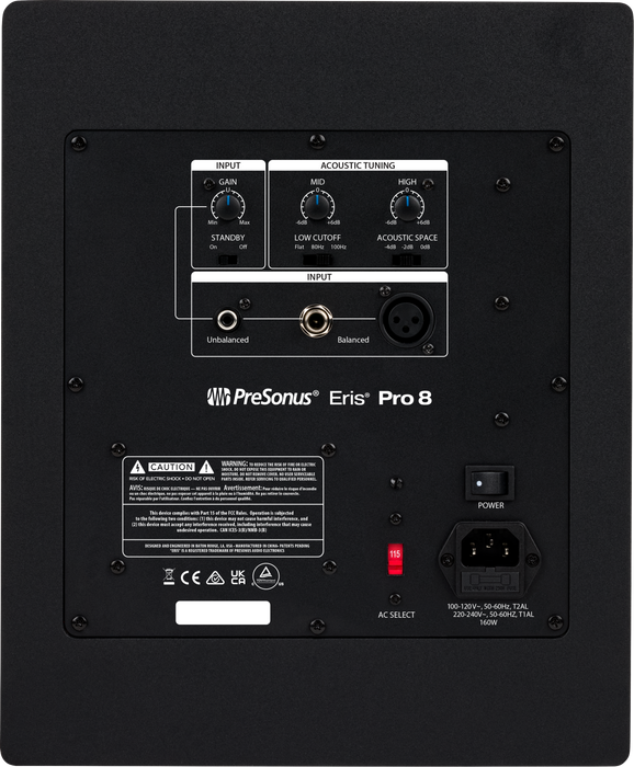 PreSonus Eris Pro 8 - Black
