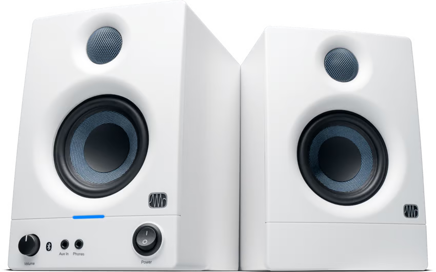 PreSonus Eris 3.5BT 2nd Gen (Pair) w/Bluetooth, White