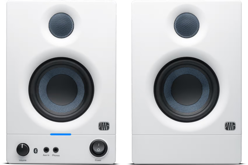 PreSonus Eris 3.5BT 2nd Gen (Pair) w/Bluetooth, White