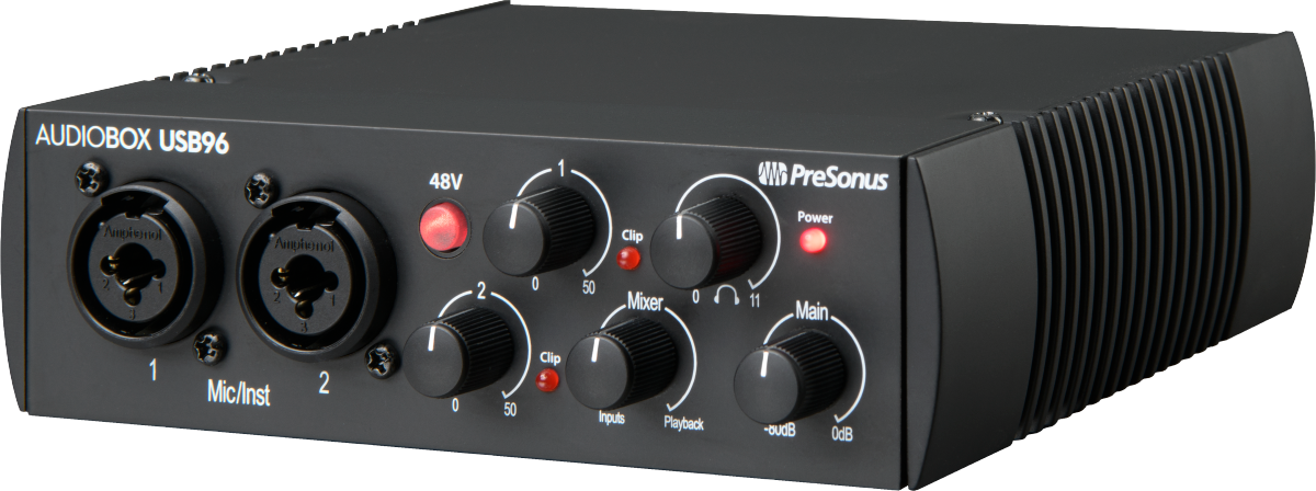 PreSonus AudioBox USB 96K 25th Anniversary - Black