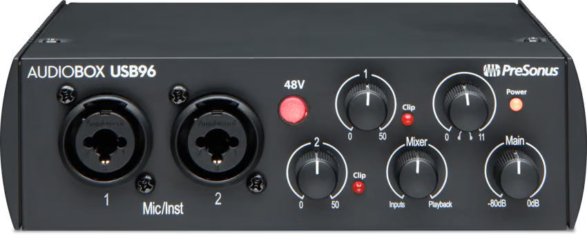 PreSonus AudioBox USB Complete Bundle, Black